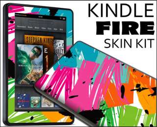  Kindle Fire Skin Vinyl Decal eBook Netbook Tablet #085  