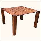 47 Restaurant Wood Contemporary Square Kitchen Dining Room Table 