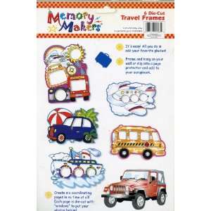  Memory Makers Die Cut Travel Frames, Set of 6 Camera 