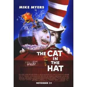   Cat in the Hat   Movie Poster   Mike Myers   11 X 17 