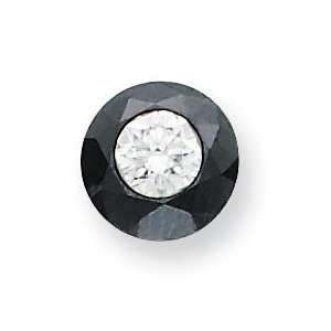  1.00ct. White Night Diamond Single Stud Earring 