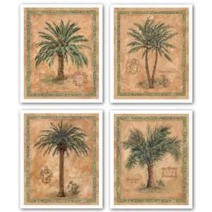   Reclinata Cocos Nucifera Phoenix Canariensis Set by Betty Whiteaker