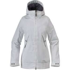  Burton White Collection Hot Tottie Insulated Snowboard Jacket 