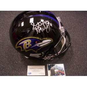  Steve McNair Autographed Helmet   Authentic Sports 