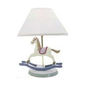  Antique Toys   Horse Lamp w/ Shade: Baby