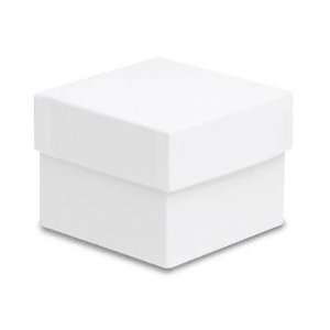  4 x 4 x 3 White Deluxe Gift Boxes
