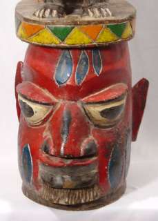 Yoruba Epa Mask Nigeria 47 inch African Art  