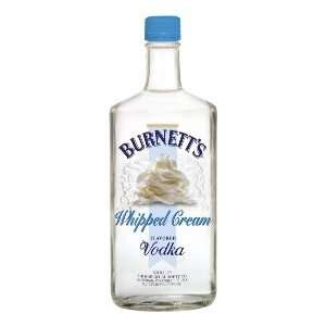  Burnetts Whipped Cream Vodka 1 Liter Grocery & Gourmet 