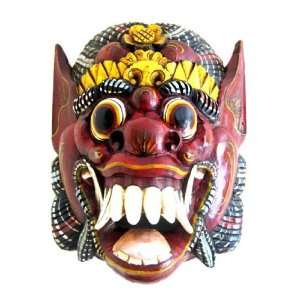  Barong Dance Mask, African Style Lion Wall Mask