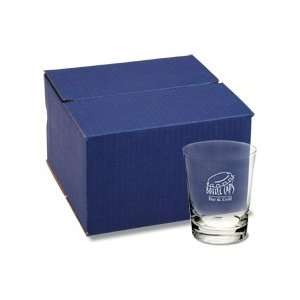  English Hi Ball Glass Set Frosted   Colored Box   18 with 