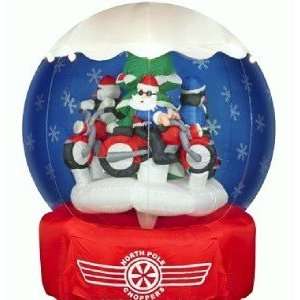   Globe North Pole Choppers Santa Claus Motorcycle: Home & Kitchen