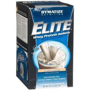  Dymatize Nutrition Elite Whey Protein Powder, Cafe Mocha 