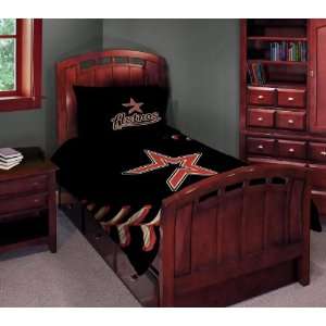  Houston Astros Comforter Set   Twin/Full Bed: Sports 