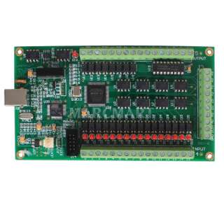 CNC 4 axis USB Interface Breakout Card All Mach3 for Router Mill 