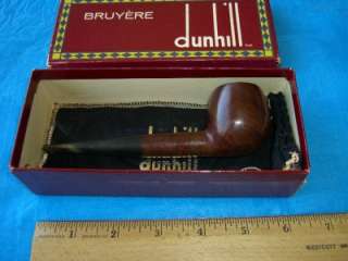 Vintage Dunhill Bruyere Root Briar K Pipe in Original Box  