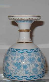 Rare Royal Crown Derby Porcelain Blue Wilmot Goblet NR  