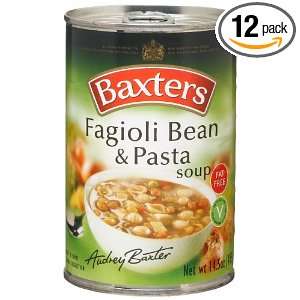 Baxters Fagioli Bean & Pasta Soup, 14.5 Ounce Cans (Pack of 12)
