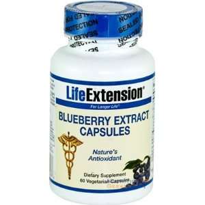 Life Extension Blueberry Extract Capsules, 60 Veggie Cap 