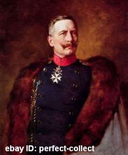   Art oil painting male Portrait of Kaiser Wilhelm II 24x36  