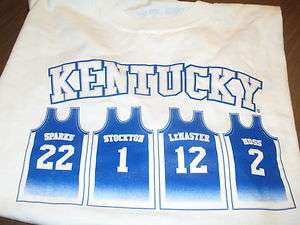 Kentucky Wildcats Basketball 2006 Senior Shirt New  