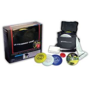  Wham o Frisbee Golf Flyright Set, DVD, Case and 3 
