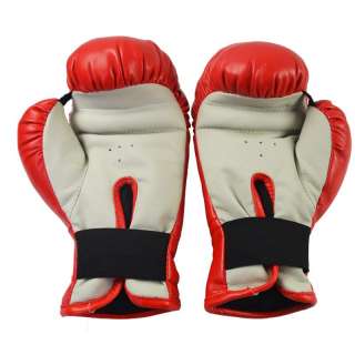 New 1 Pair Training boxing Gloves Kick Punching Sparring Sports Red 
