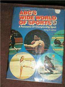 vintage HC DJ ABCs Wide World of Sports 1975 RARE  