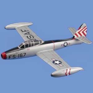  Large Aircraft Model with Stand   F 84G Thunderjet (USAF 