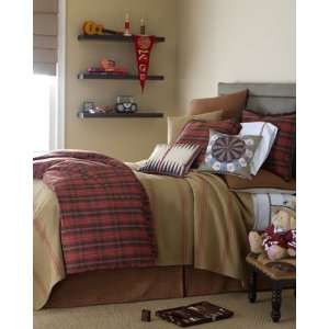  French Laundry Home Red Plaid Standard Sham: Home 