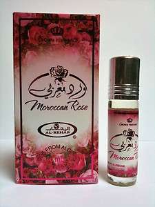 MOROCCAN ROSE 6ml Best Selling Al Rehab Perfume Oil   Top Quality 