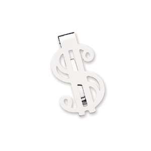   : Sterling Silver Dollar Sign Money Clip: West Coast Jewelry: Jewelry