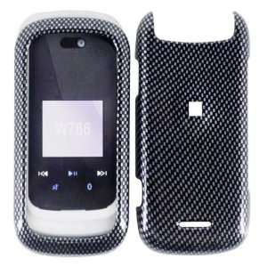  Carbon Fiber Hard Case Cover for Motorola Entice W766 