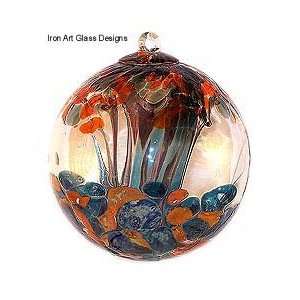  Spirit Tree  Klimt Tree of Life Art Glass Witch Ball 