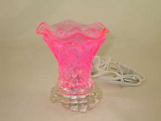   Electric Oil Lamp Tart Warmer Burner 732 208 345 Crystal Pink  