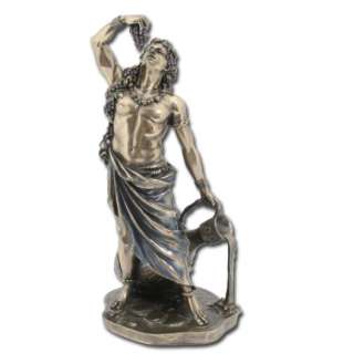 Greek God Dionysus Bacchus Statue Wine & Ecstacy Patron  