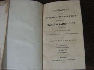 VOYAGES OF CAPTAIN JAMES COOK COMPLETE SET 1828 PIRATE BUCCANEER 