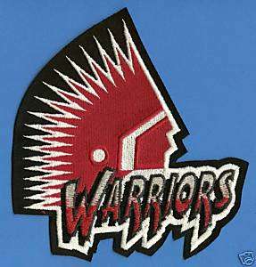 Moose Jaw Warriors WHL Hockey Jersey Shoulder Patch  