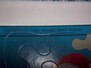 Vintage Santa Batman Flintstones Whitman Tray Puzzles  