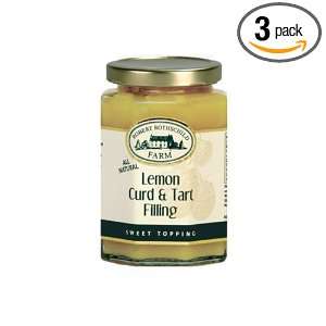 Robert Rothschild Lemon Curd Tart Filling, 10.5 Ounce (Pack of 3)