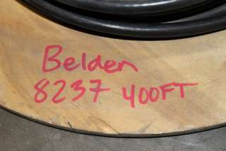 400FT BELDEN 8237 13AWG RG 8 COAXIAL CABLE  