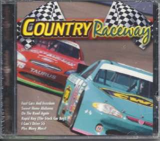 NASCAR COUNTRY RACEWAY RACETRACK TAILGATE FAN MUSIC CD  