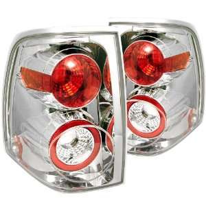 Ford Expedition 03 06 Altezza Tail Lights   Chrome