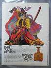 1971 Print Ad Suntory Whisky Japanese Kabuki Actor ART