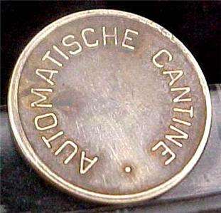 AUTOMATIC HOLLAND AUTOMATISCHE CANTINE TOKEN  8184  