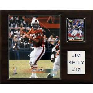  NCAA Football Jim Kelly Miami Hurricanes Player Plaque 