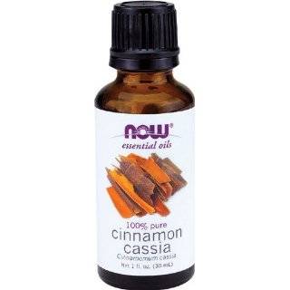 NOW Foods Cinnamon Cassia Oil, 1 ounce (Pack of 2) by Now Foods