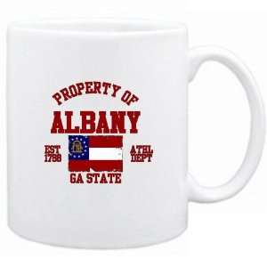   Property Of Albany / Athl Dept  Georgia Mug Usa City