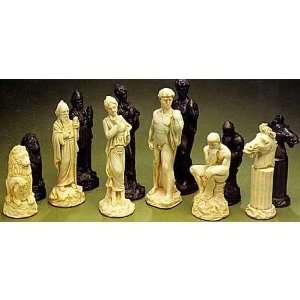  Classical Crushed Stone Chess Pieces: Toys & Games