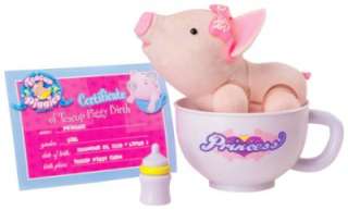   LITTER 1~INTERACTIVE~TALKING~PIG~PINK~BOW~PLAYSET 026753110988  