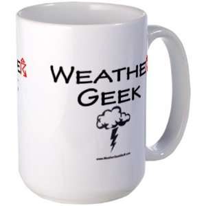  Weather Geek Weather Large Mug by  Everything 